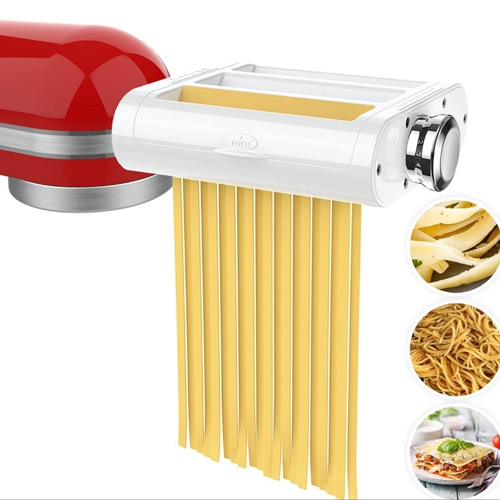 Antree Pasta Maker Attachment 3 in 1 Set for KitchenAid Stand Mixers New - Picture 3 of 6
